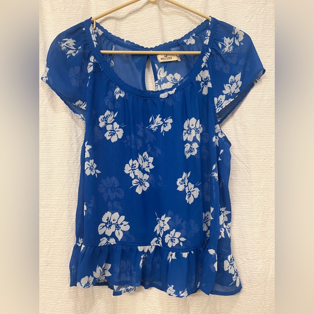 Hollister Flower Blouse